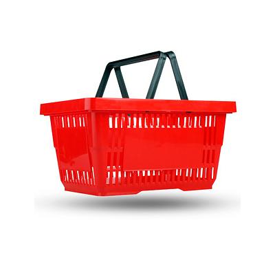 Корзина покупательская пластиковая 20л фото 1