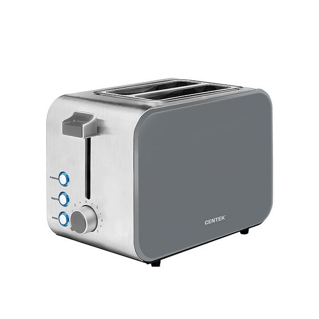 Тостер Centek CT-1422 (серый) фото 1