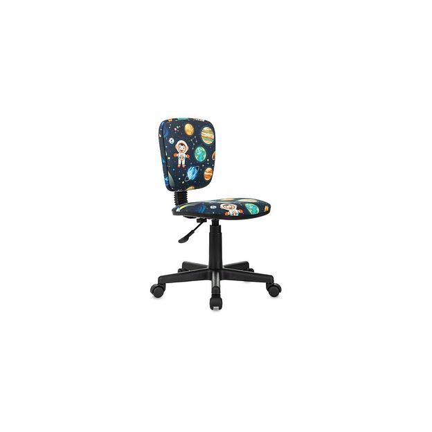 Кресло детское Бюрократ CH-204NX, на колесиках, ткань, мультиколор [ch-204nx/spaceman] фото 1