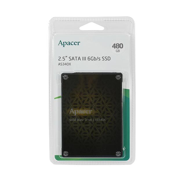 Твердотельный накопитель SSD  Apacer  AS340X AP480GAS340XC-1  480 GB фото 3