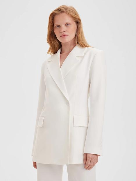 Пиджак женский, молочный, опт фото 1