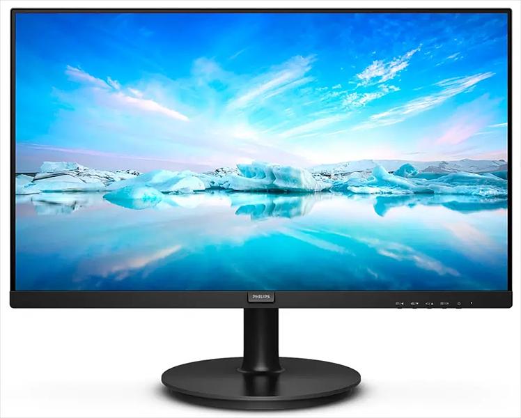 Монитор 27" Philips 271V8LA 1920x1080 75 Гц VA W-LED 16:9 4ms(GtG) 4ms D-Sub HDMI Mega Infinity DCR 3000:1 178/178 250cd Tilt Speakers Black (271V8LA/00) фото 1