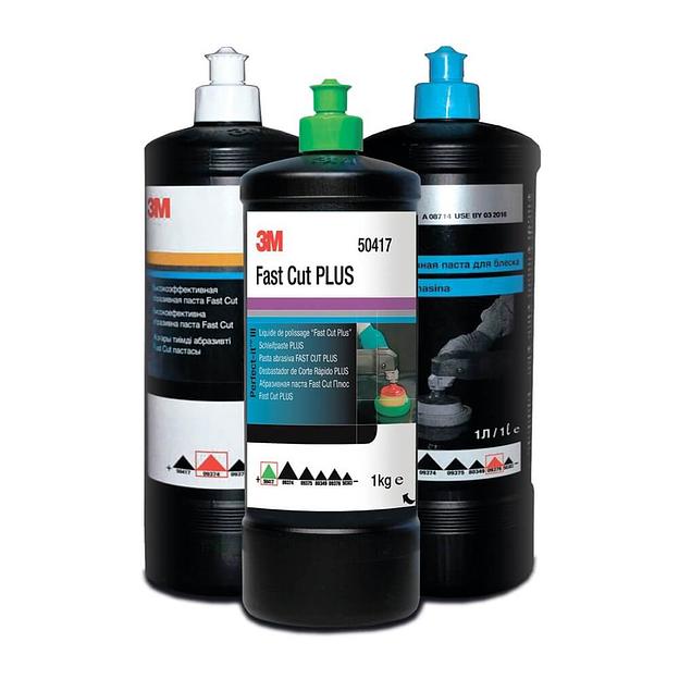 Полироли и полировальные пасты марки 3М для кузова автомобиля фото 1