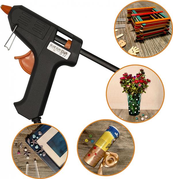 Cтержни клеев. для клеев.пист. Silwerhof 7-200-62-BLA дл.200мм D7мм черный упак:62шт фото 5