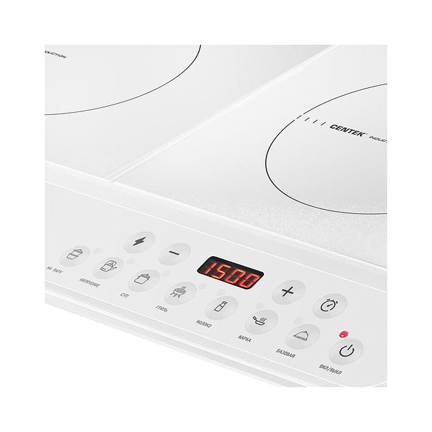 Плитка индукционная Centek CT-1514 White фото 3