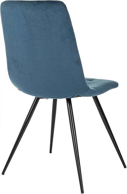 Стул для дома Бюрократ CH-K1_4 комплект 4шт синий Holland 58 металл черный на ножках (CH-K1_1/HL58_4) фото 5