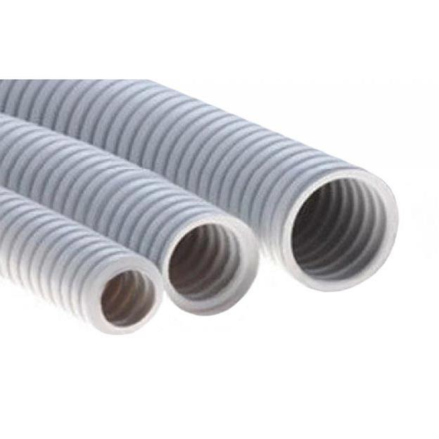 Труба ПВХ гибкая гофр. д.40мм, лёгкая с фото 1