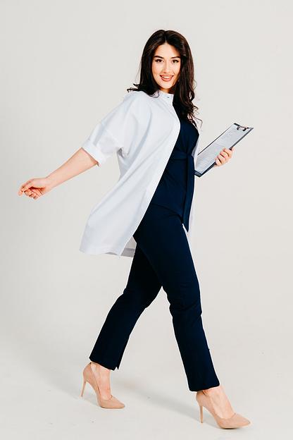 Viviform / Брюки медицинские женские (на молнии, Бриана) арт. 1-16-22-0 фото 5