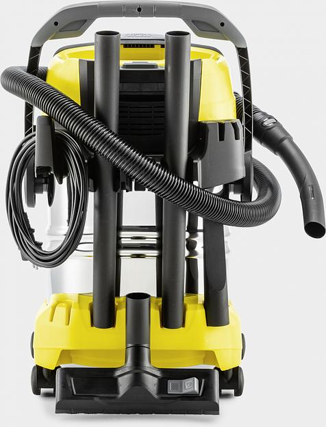 Строительный пылесос Karcher WD 5 S V-25/5/22 1100Вт (уборка: сухая/сбор воды) желтый фото 2