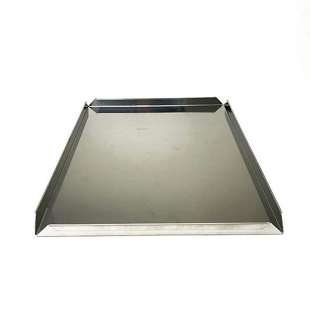 Противень витринный 4 борта 400x300 мм высота 20 мм нержавеющая сталь фото 2