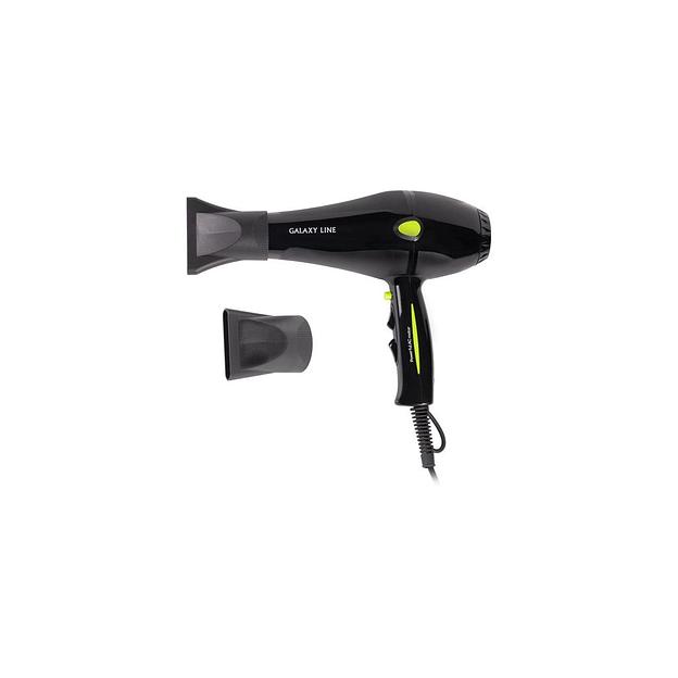 Фен GALAXY LINE GL 4340, 2200Вт, черный фото 1