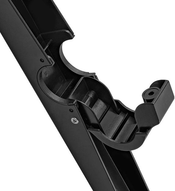 Стойка для телевизора Kromax OMEGA-11 серебристый/береза 32"-70" макс.35кг напольный фиксированный фото 4