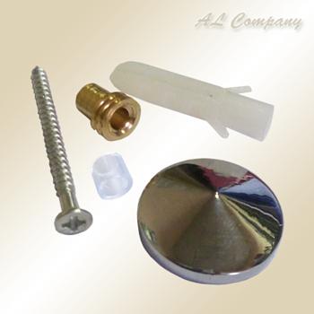 Зеркалодержатель "Конус" D22мм, хром фото 1