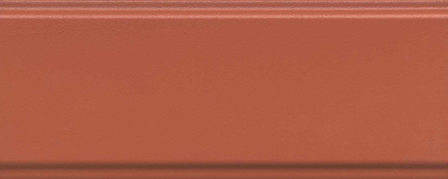 Бордюр Kerama Marazzi Магнолия оранжевый матовый обрезной 120x300 фото 1