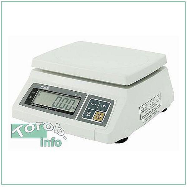 CAS SW-20W весы порционные.  фото 1