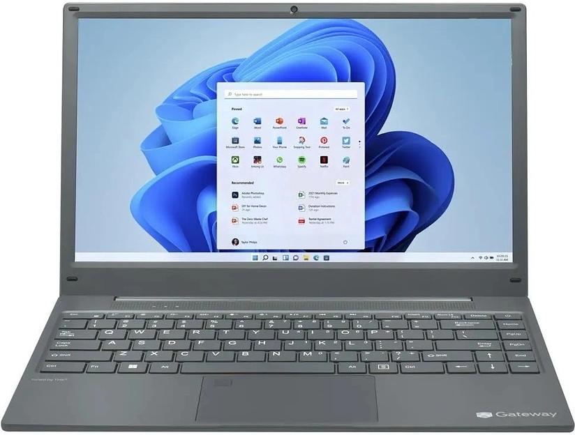 Ноутбук Acer Gateway Ultra Slim 14 Ryzen 5 3500U 8Gb SSD256Gb ATI Radeon Vega 8 14.1" IPS FHD (1920x1080) Windows 11 Home black WiFi BT Cam (GWNR51416-BK) фото 1