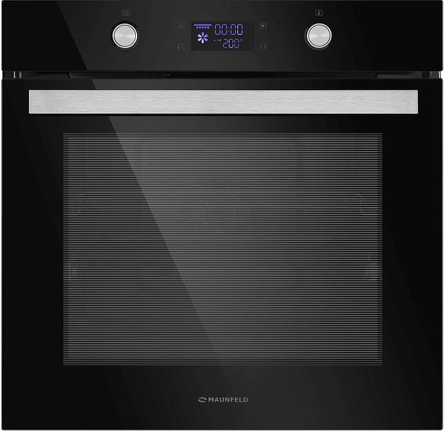 Духовой шкаф Электрический Maunfeld AEOH.749B черный/нержавеющая сталь фото 1
