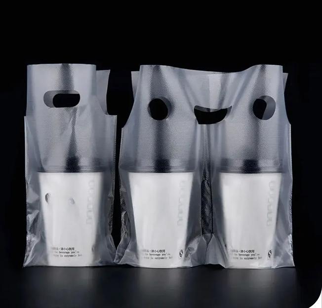 Держатель полиэтиленовый одинарный для стакана, бутылки, шаурмы, выпечки фото 6