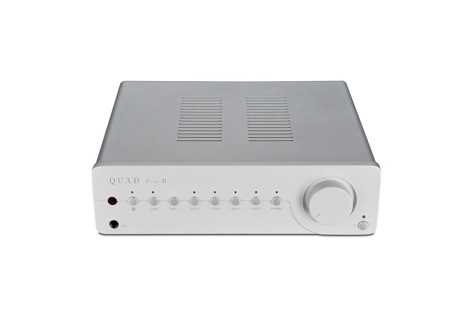 Интегральный усилитель со встроенным ЦАП QUAD Vena II. Цвет Silver фото 3