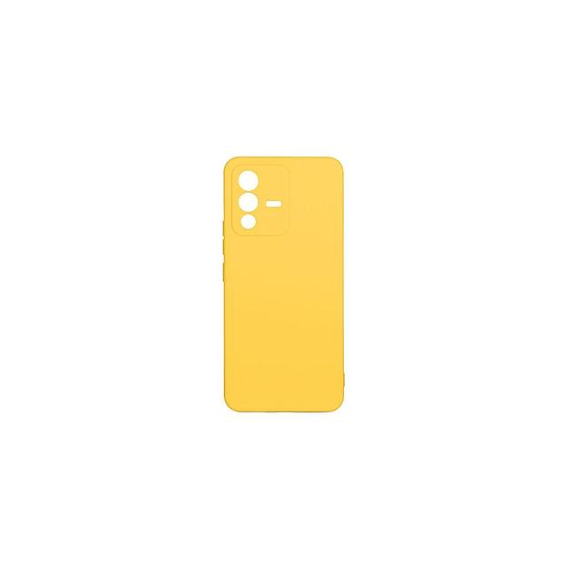 Чехол (клип-кейс) DF vCase-07, для Vivo V23, желтый [vcase-07 (yellow)] фото 1