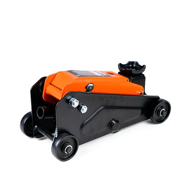 Гидравлический компактный подкатной домкрат 2.5т 135-395мм Kingqueen QJD61-3A-1 фото 8