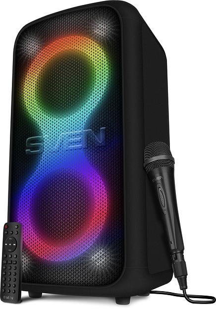 Колонка порт. Sven АС PS-1000 черный 160W 1.0 BT/3.5Jack 8000mAh (SV-022686) фото 1