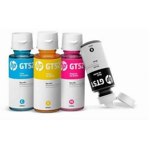 Чернила HP M0H54AE (GT52) для HP DeskJet GT5810/5820, Original Ink Bottle, голубой фото 1