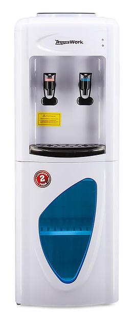 Кулер Aqua Work 0.7LR напольный компрессорный белый фото 1