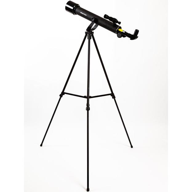  Praktica Телескоп Junior 50/600AZ, линза Барлоу, лунный фильтр, стальная тренога, черный > фото 3