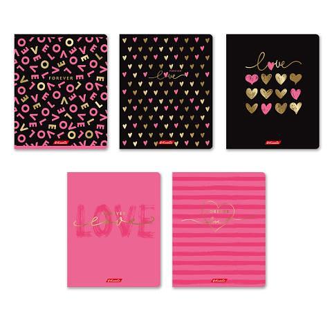 Тетрадь общая на скобе А5, 48 л., линия, My Love, 48ТСК5_6_3_2, SVETOCH фото 1