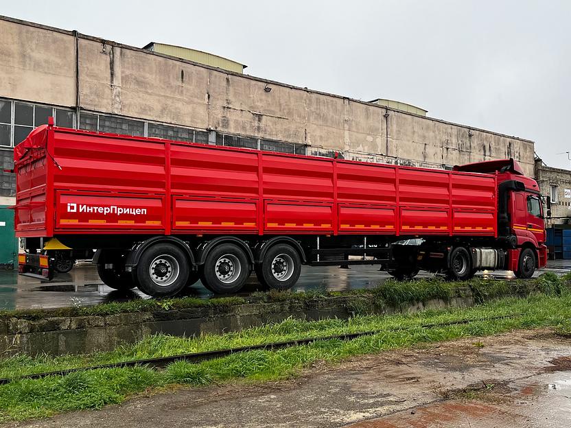 Полуприцеп зерновоз трехосный фото 3