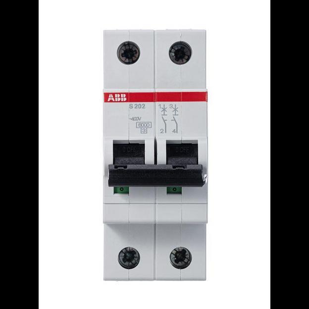 ABB 2CDS252001R0634 Автомат.выкл-ль 2-полюсной S202 C63 фото 3