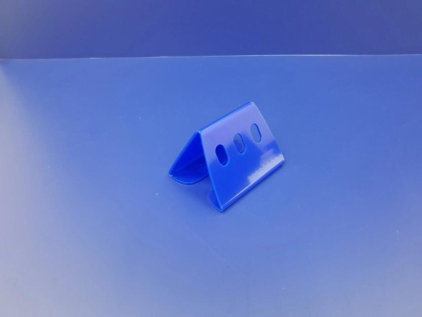 Подставка для ручек карандашей кистей 5 секции.(домик , цвет синий) фото 4