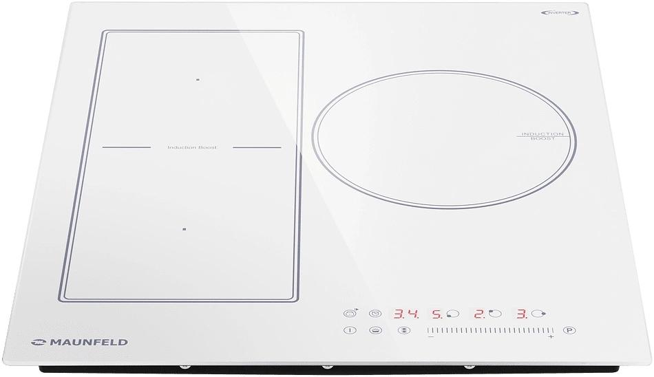 Индукционная варочная поверхность Maunfeld CVI453SBWH Inverter фото 2