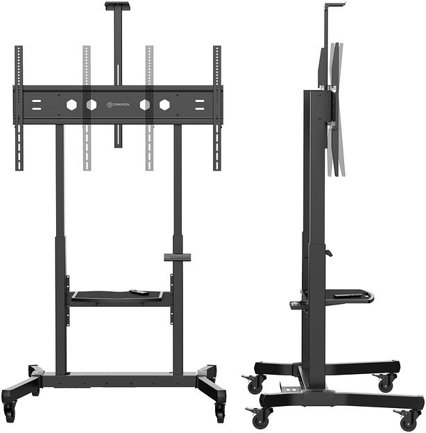 Стойка для телевизора Onkron TS1991 eLift черный 50"-100" макс.120кг напольный наклон фото 5