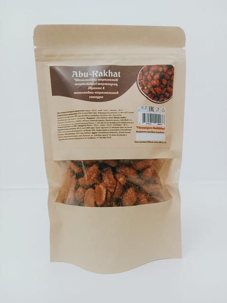Арахис в карамельно-шоколадной глазури Abu-Rakhat крафт-пакет 0,2 кг ОПТ фото 1