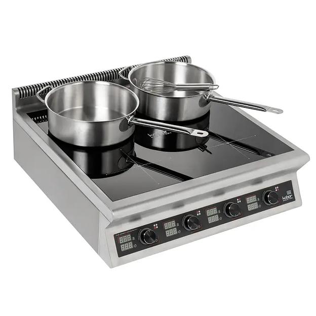 Плита индукционная настольная 4 конфорки Кобор I7-4T фото 2
