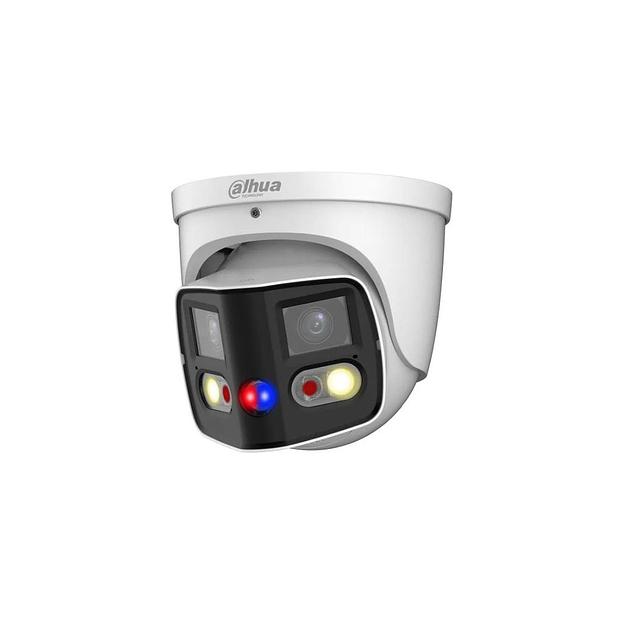 Камера видеонаблюдения IP Dahua DH-IPC-PDW3849P-A180-E2-AS-PV-0280B, 1860p, 2.8 мм, белый фото 1