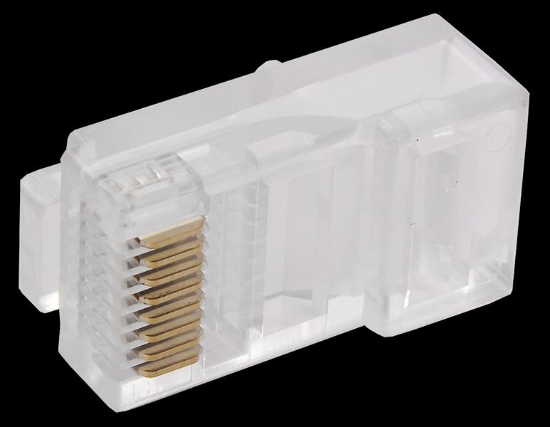 Разъём RJ-45 UTP для кабеля кат. 5Е GENERICA (CS3-1C5EU-G) фото 1