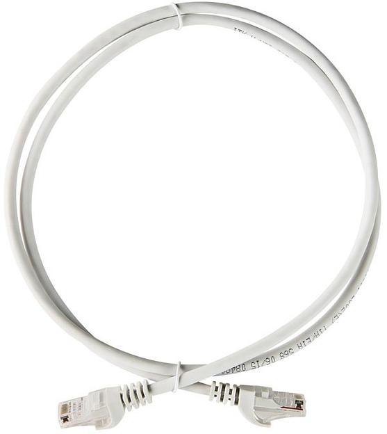 Коммутационный шнур (патч-корд), кат.5Е UTP, LSZH, 0,5м, серый ITK RJ45(m) - RJ45(m) Cat. 5e U/UTP LSZH 0.5м серый (PC01-C5EUL-05M) фото 1
