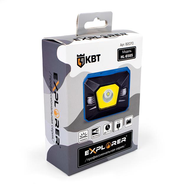 Фонарик налобный HL-6565 серия EXPLORER фото 2