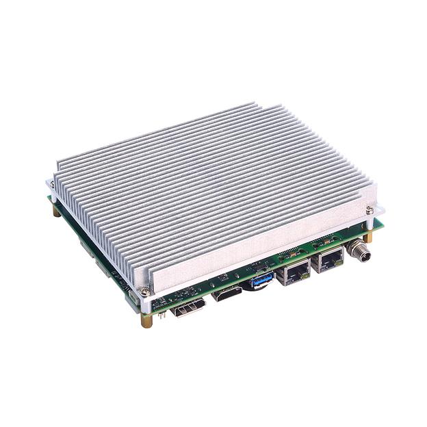 Одноплатный компьютер CAPA55R-i71185-H E38E55R110 3.5" Embedded SBC with Intel® i7-1185G7E DisplayPort/HDMI/LVDS dual LANs 3 USB3.2+4 USB2.0 and heatsink фото 1