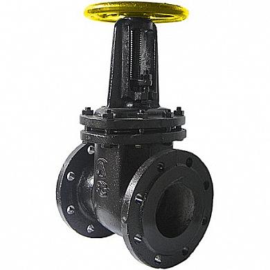 Задвижка чугун 30ч7бк чугун фланц. ЛМЗ (Ду80) Ру16 ОПТ фото 1