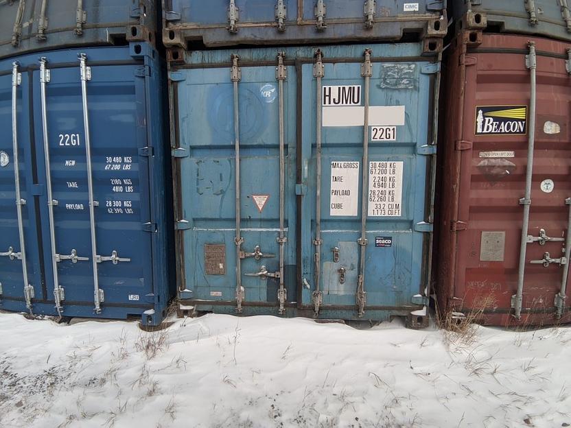 Контейнер 20 футов HJMU фото 1