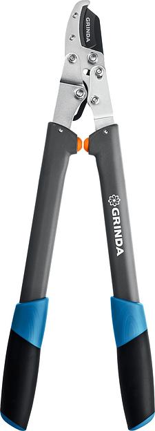 GRINDA C-520A, длина 520 мм, лезвие из высокоуглеродистой стали, композитные рукоятки, контактный сучкорез, PROLine (424522) фото 1