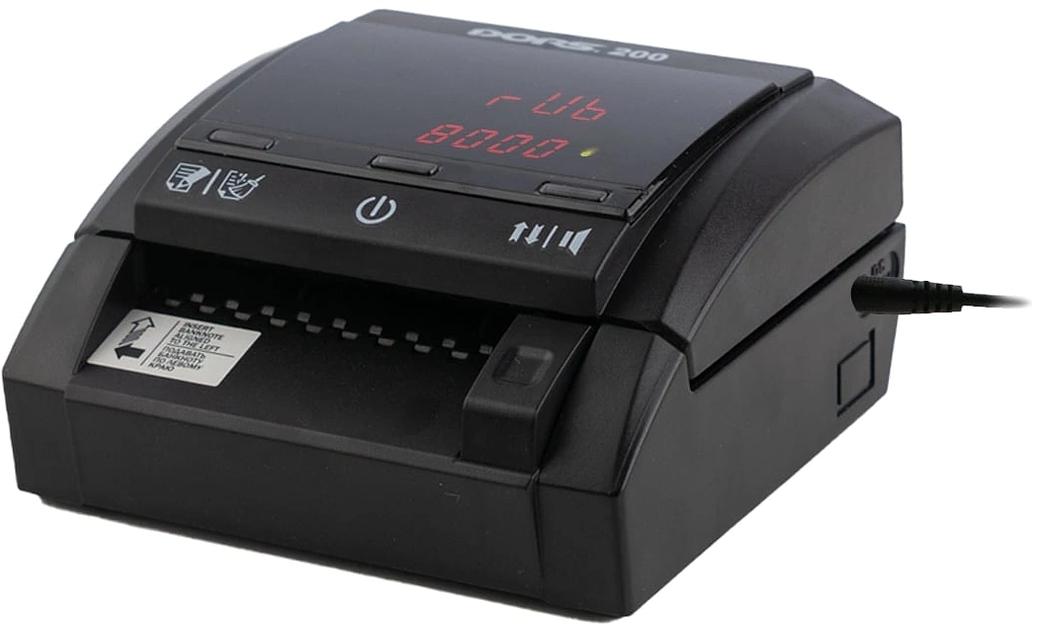 Детектор банкнот Dors DORS 200 MULTI FRZ-053201 автоматический фото 1