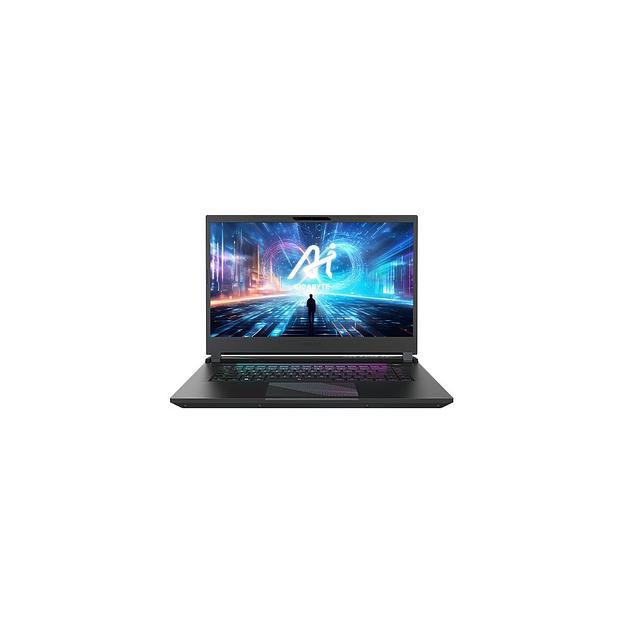 Ноутбук игровой Gigabyte Aorus 15 BKG 15.6", 2024, IPS, Intel Core Ultra 7 155H 1.4ГГц, 16-ядерный, 16ГБ DDR5, 1ТБ SSD, NVIDIA GeForce RTX 4060 для ноутбуков - 8 ГБ, Windows 11 Home, черный [bkg-13kz754sh] фото 1
