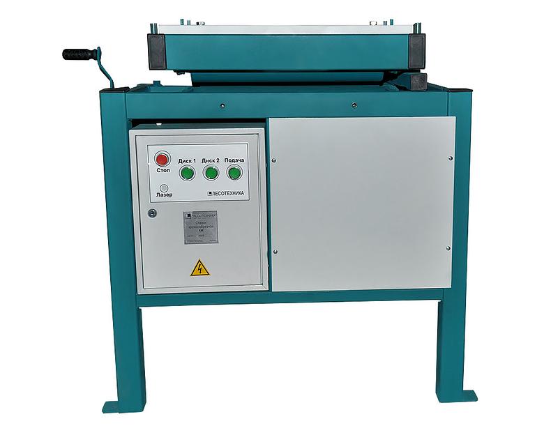 Станок двухпильный кромкообрезной КМ-350 фото 6