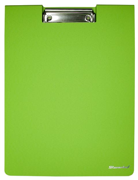 Папка клип-борд Silwerhof 957026 A4 полипропилен вспененный 1.8мм салатовый фото 1