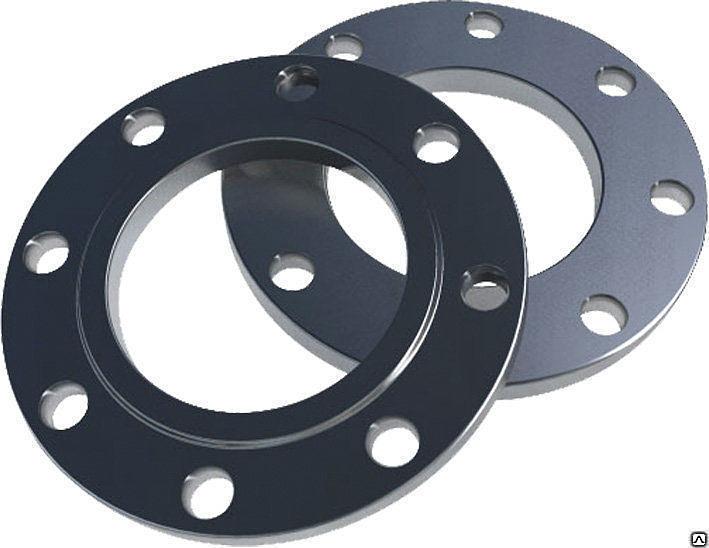 Фланец плоский ст.3, 20 ГОСТ 12820-80, Ду125, Ру 6-40 для труб фото 1